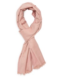 Ted Baker London Sherol Brand Scarf In Pale Pink At Nordstrom