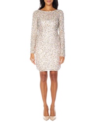 Lace & Beads Akiko Sequin Cocktail Dress