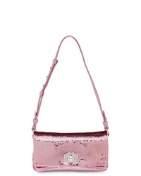Miu Miu Pink Sequin Shoulder Bag