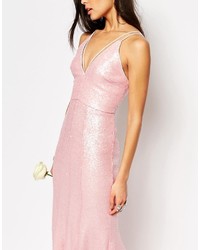 Fame And Partners Shimmer Soul All Over Sequin Maxi Dress