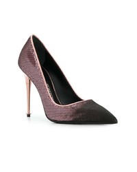 Tom Ford Sequinned Contrast Toe Pumps