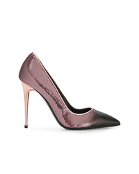 Tom Ford Sequinned Contrast Toe Pumps