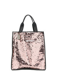 Pink Sequin Tote Bag
