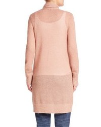 Eileen Fisher Rib Knit Open Front Cardigan