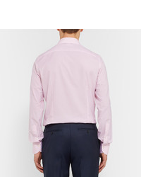 Canali Pink Cotton Shirt