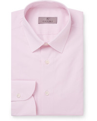 Canali Pink Cotton Shirt