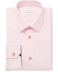 Paul Smith Pink Soho Slim Fit Cotton Poplin Shirt