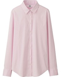 Uniqlo Supima  Cotton Stretch Long Sleeve Shirt