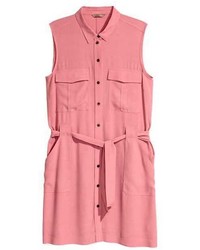 H&M Sleeveless Shirt Dress
