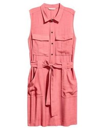 H&M Sleeveless Shirt Dress