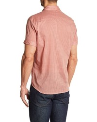 Parke & Ronen Biscayne Striped Short Sleeve Regular Fit Shirt