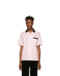 Cobra S.C. Black And Pink Lounge Short Sleeve Shirt