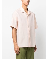 Zegna Short Sleeve Cotton Shirt