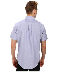 U.S. Polo Assn. Short Sleeve Solid Oxford Shirt