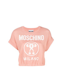 Moschino Cropped Logo Sweatshirt