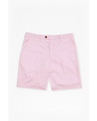 French Connection Peach Pie Twill Cotton Shorts