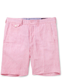 Polo Ralph Lauren Linen Shorts, $100 | MR PORTER | Lookastic