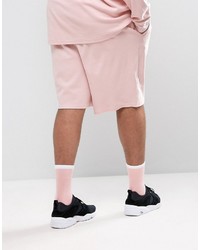 Puma Plus Waffle Shorts In Pink To Asos
