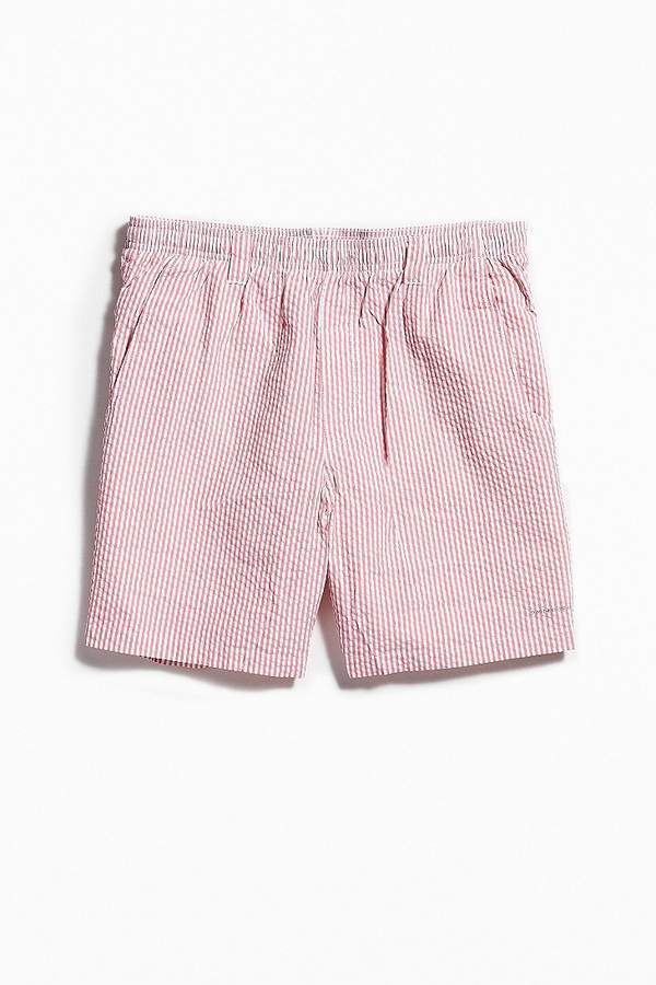 Pink 2025 seersucker shorts