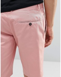 Religion Skinny Smart Shorts In Pink