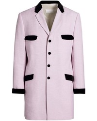 Maison Margiela Single Breasted Linen Silk Blend Jacket