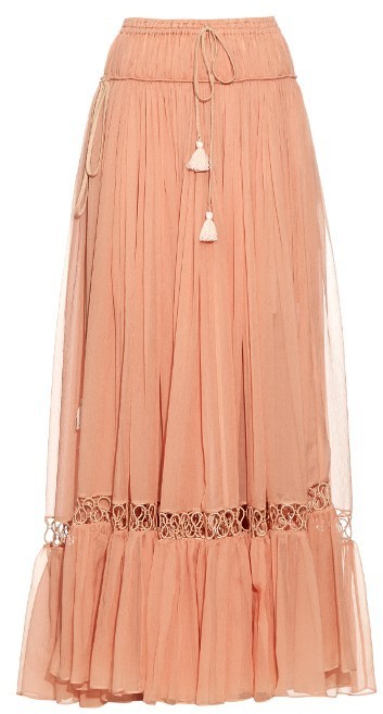 chloe maxi skirt