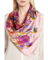 MANTERO Dalia Multifocale Square Silk Scarf