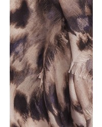 Nordstrom Feathered Cat Cashmere Silk Scarf