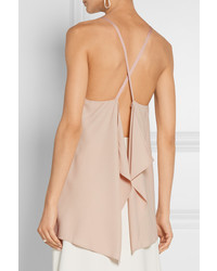 Helmut Lang Open Back Twill Camisole Peach