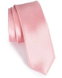 The Tie Bar Solid Silk Skinny Tie