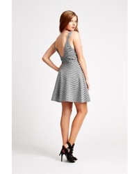 GUESS Double Strap Fit And Flare Bandage Dress