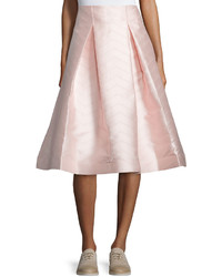 Alexis Paola A Line Midi Skirt Light Pink