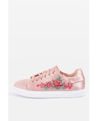 Topshop Camilla Embroidery Trainers