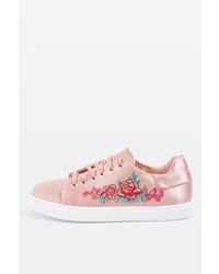 Topshop Camilla Embroidery Trainers