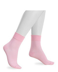 Hue Pink Sugar Fine Pixie Socks