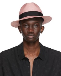 Saint Laurent Pink Petit Waikiki Hat