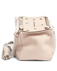 Givenchy Mini Pandora Studded Leather Crossbody Bag Pink