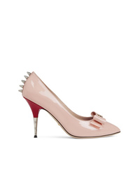 Gucci Patent Leather Pump With Bow