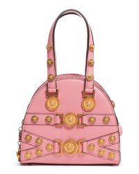 Versace Small Tribute Studded Leather Satchel