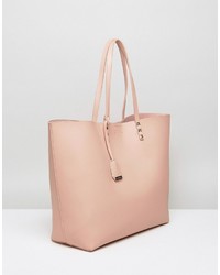 Glamorous Studded Blush Tote Bag