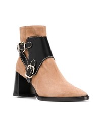 Tod's Leather Strap Boots