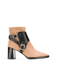 Tod's Leather Strap Boots