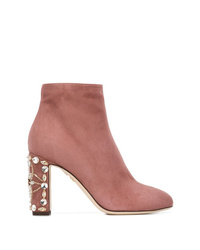 Dolce & Gabbana Zip Up Ankle Boots