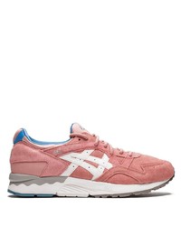 Pink Suede Athletic Shoes