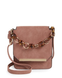 Violet Ray New York Faux Leather Crossbody Bag
