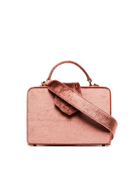 Mehry Mu Pink Fey Velvet Box Bag