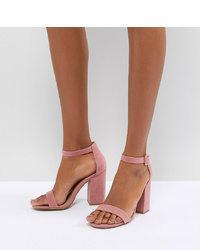 New Look Suedette Block Heel Sandal