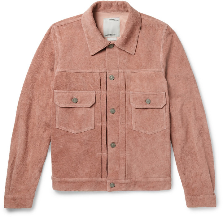 VISVIM 101 Suede Jacket, $4,865 | MR PORTER | Lookastic