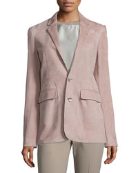 Ralph Lauren Collection Yvette Two Button Jacket Rose