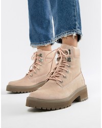 Timberland Carnaby Cool 6 Inch Suede Rose Ankle Boots